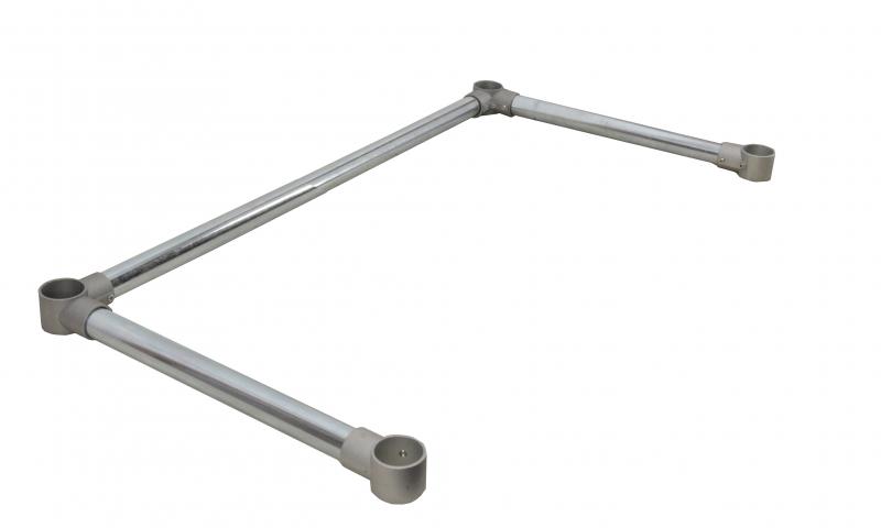 Leg Brace for 18� x 18� Two Sinkbowl 1 Leg Brace for 18� x 18� Two Sinkbowl